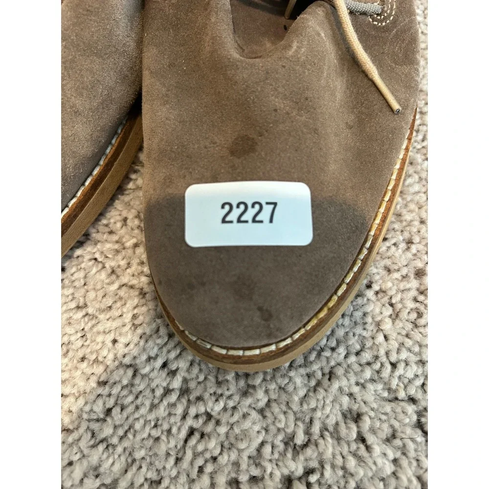 Venturini Mens Brown Suede Textile Chukka Boots TAN Mens Size 12‎ Shoes #2227